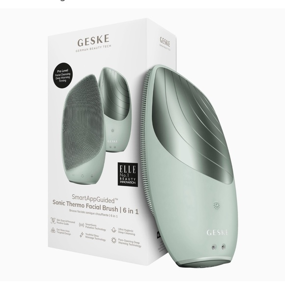 GESKE SmartAppGuided™ Sonic Thermo Facial Brush | 6 in 1 | - Picture 3 of 6